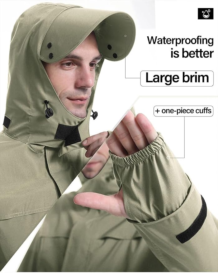 iCreek Rain Suit Waterproof Jacket