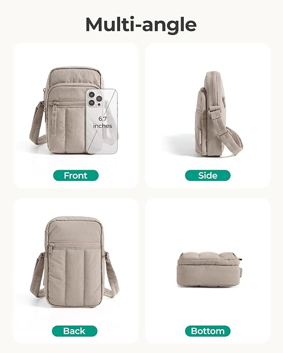 BAGSMART Small Crossbody Bags for Women, Cell Phone Crossbody Purse for Women