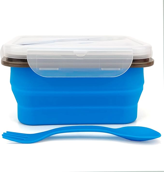 Small Silicone Collapsible Snacks Container