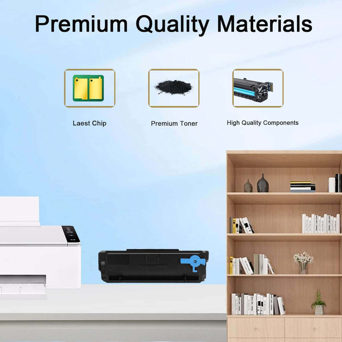 55B1H00 High Yield Toner Cartridge Use for MS331 MS331dn MS431 MS431dn MS431dw MX331 MX331adn MX431 MX431adn MX431adw Printers (15,000 Pages)