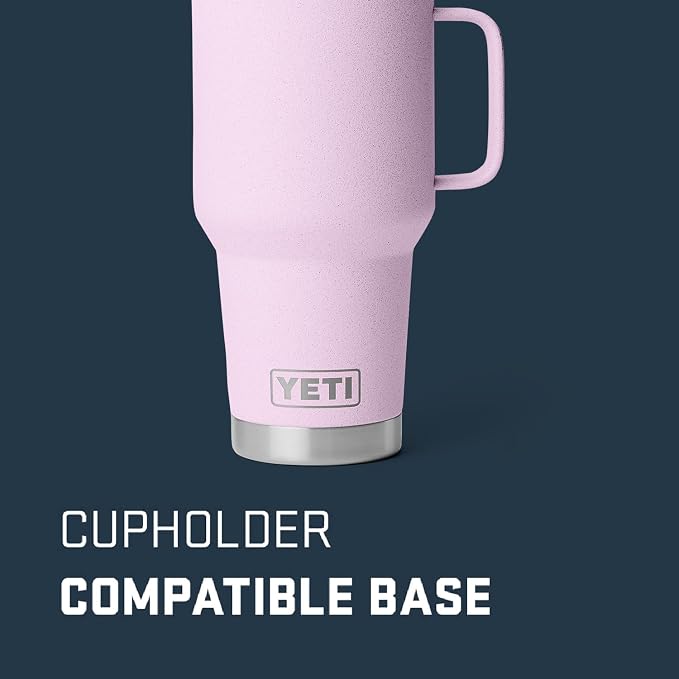 YETI Rambler 30 oz Travel Mug, Stainless Steel, Vacuum Insulated