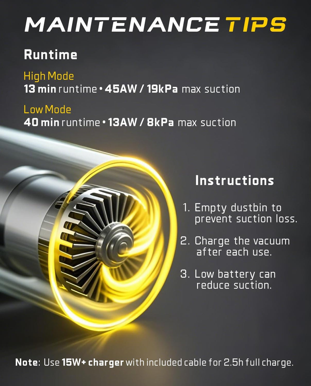 Fanttik Slim V8 APEX Car Vacuum, 4-in-1 Portable Mini Cordless Vacuum with 19000pa Suction Power, Type-C Charge, 2 Suction Modes, Handheld Vacuum for Small Jobs, Car, Office Desk, Keyboards (Gray)