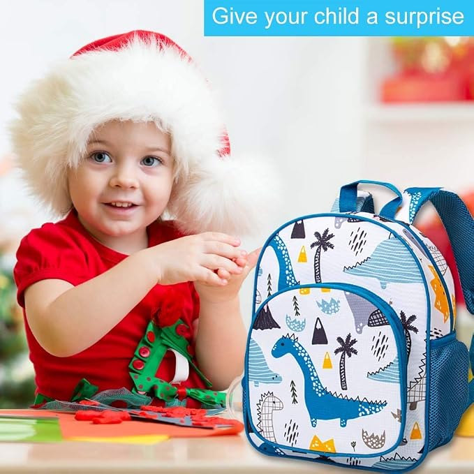 CCJPX Toddler Backpack for Boys Girls, Dinosaur Unicorn Cat Preschool Bookbag