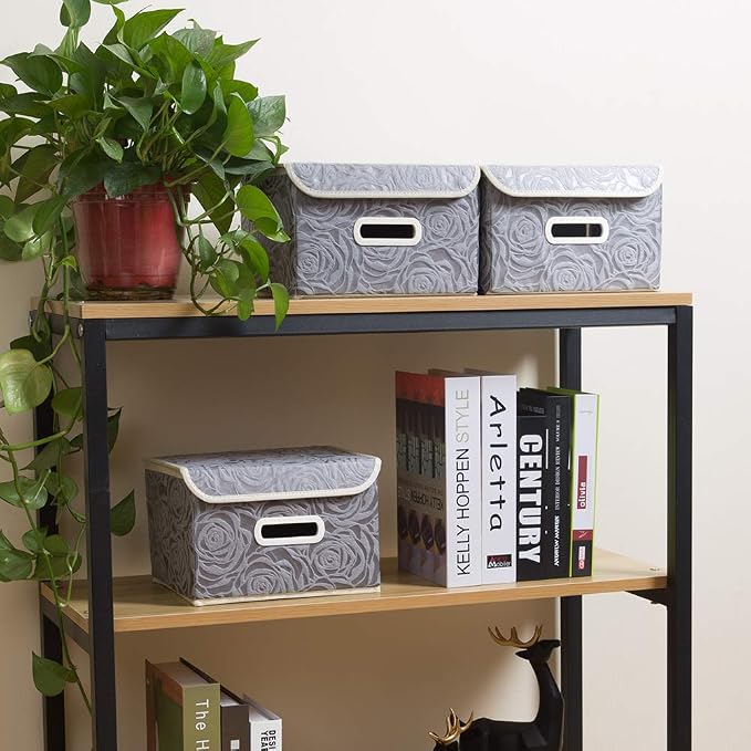 PRANDOM Stackable Storage Boxes