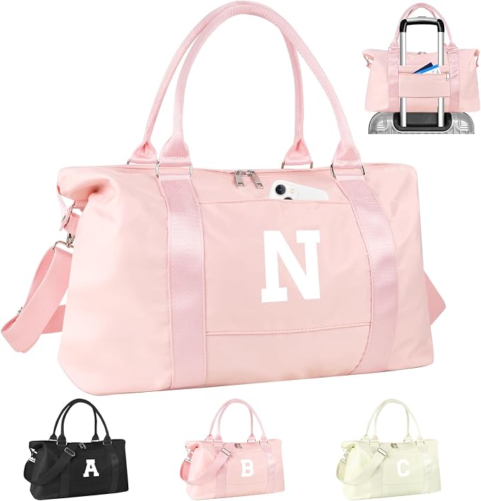 Initial Travel Duffel Bag Sports Gym Bag