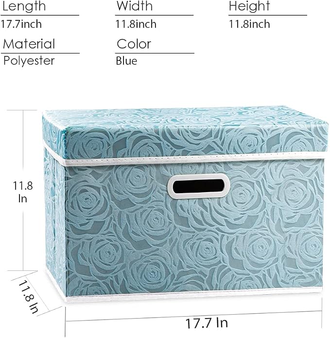 PRANDOM Large Collapsible Storage Boxes