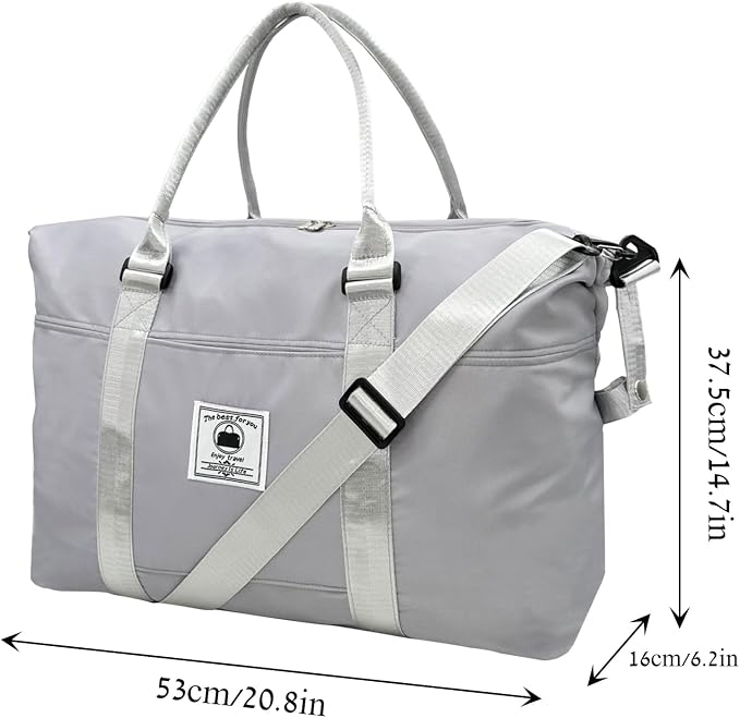 Travel Duffle Bag, Waterproof Sport Tote Gym Bag