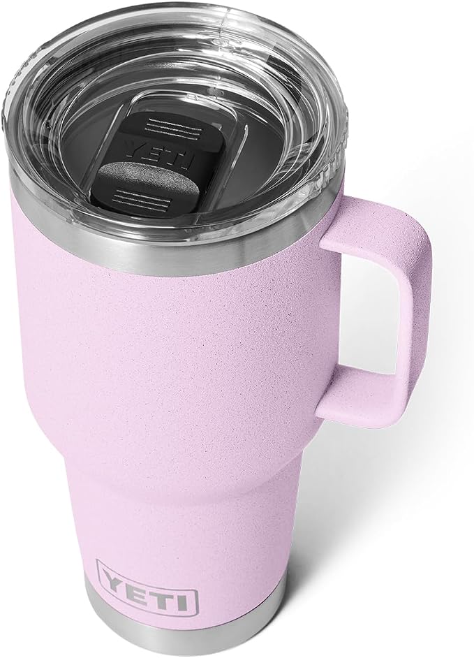 YETI Rambler 30 oz Travel Mug, Stainless Steel, Vacuum Insulated