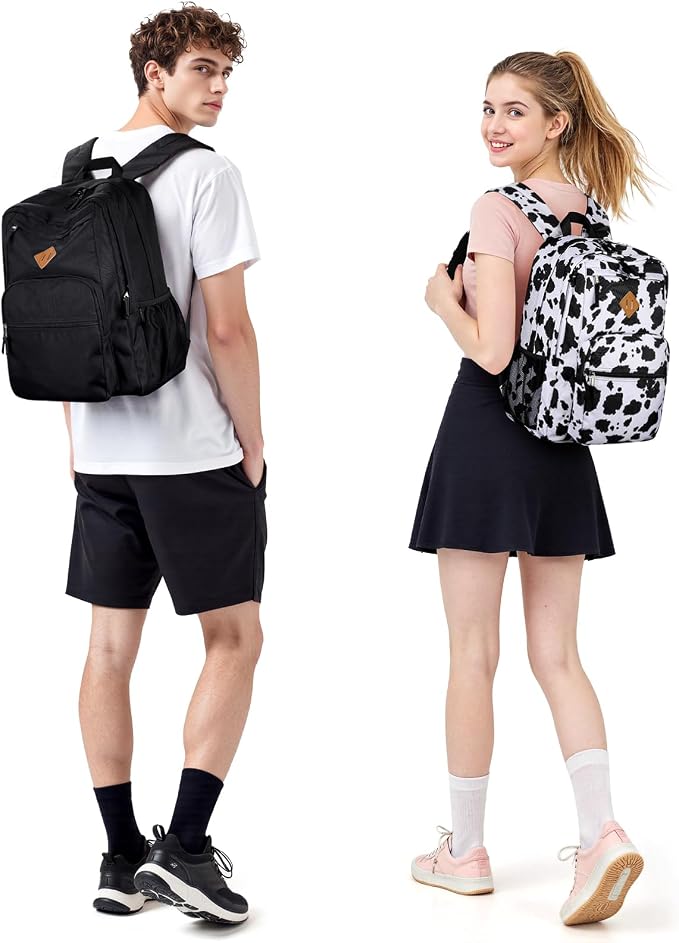 ZORFIN 26L Backpack for College, and Travel: Water Resistant Bookbag