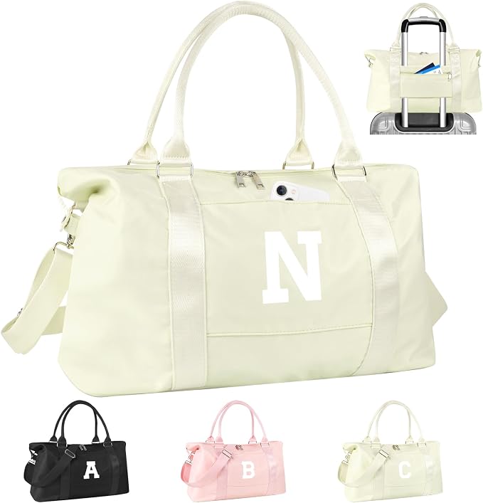 Initial Travel Duffel Bag Sports Gym Bag