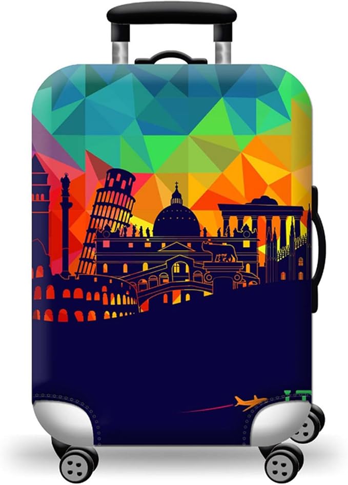 WUJIAONIAO Travel Luggage Cover Baggage Suitcase Cover Protector Skins 18-32