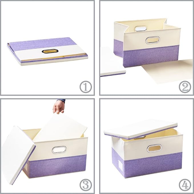 PRANDOM Collapsible Storage Bin