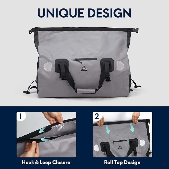 Haimont Waterproof Duffel Bag Roll-top Dry Duffel Bag