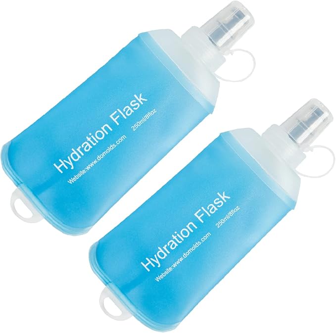 AXEN Soft Flask TPU Foldable Running Hydration Flask, Soft Collapsible Water