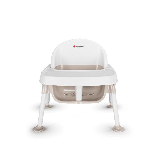 Foundations Secure Sitter 5" Feeding Chair, Stable “No Tip” Feet, 3-Point