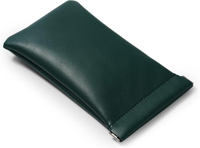 PU Leather Jewelry Travel Pouch Bag Leather Sunglasses Pouch Christmas