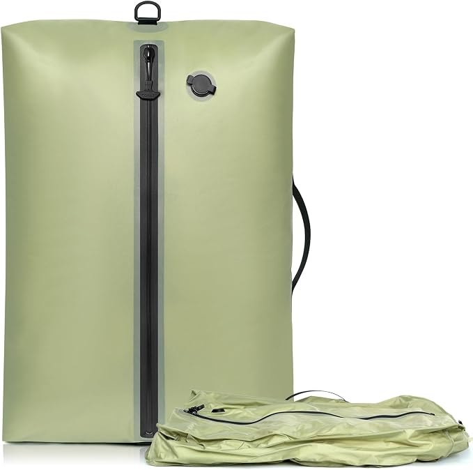 BAGAIL TPU Vacuum Bag for Travel, Reusable Compression Bag
