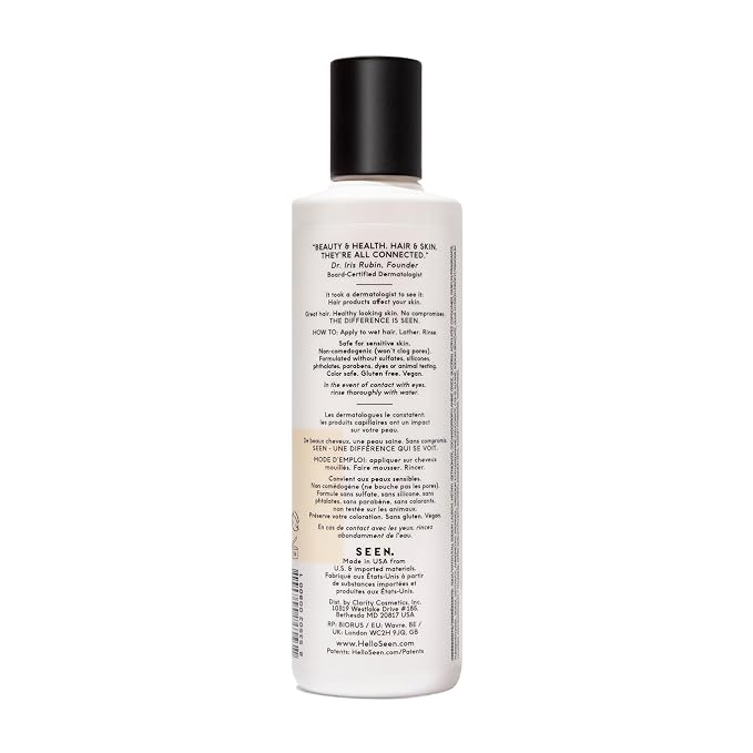 SEEN Shampoo - Scented - Non-Comedogenic & Sulfate-Free Hair Shampoo-
