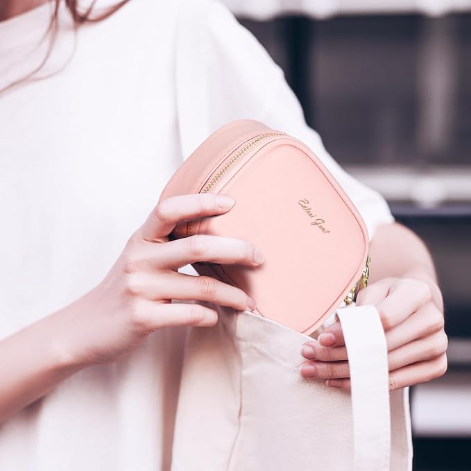 Small Makeup Bag Travel Train Case