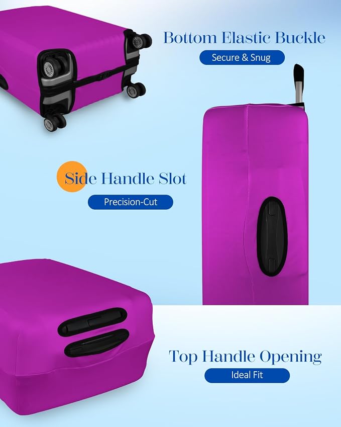 Slohif Luggage Cover for Suitcase Tsa Approved Protector