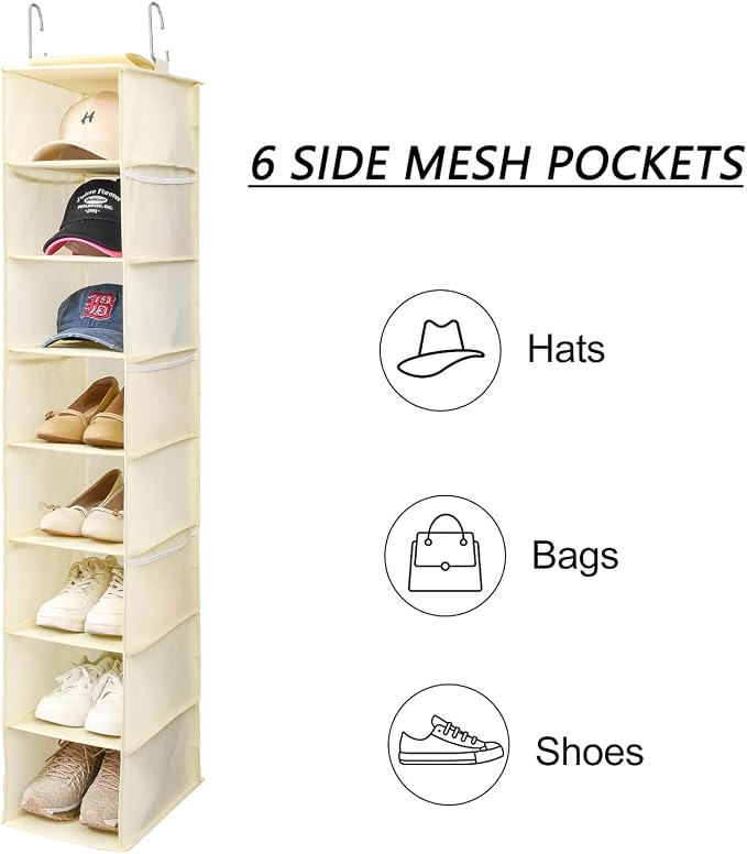 Hanging Shoe Organizer for Closet