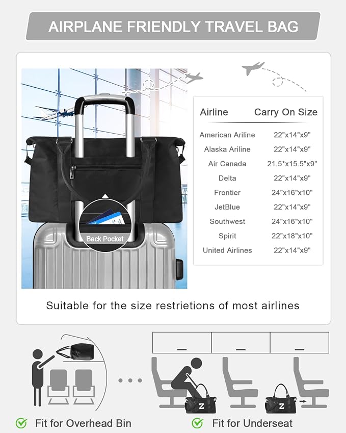 Initial Travel Duffel Bag Sports Gym Bag