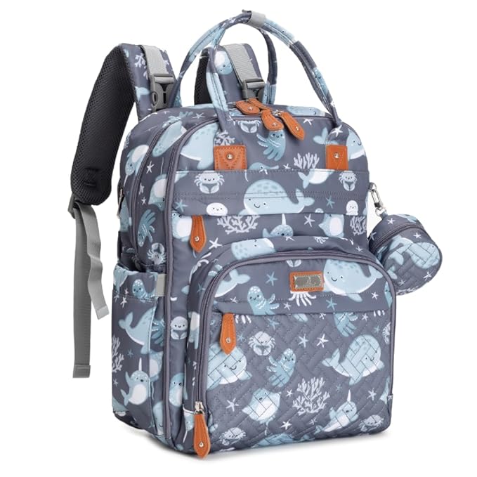 BabbleRoo Diaper Bag Backpack