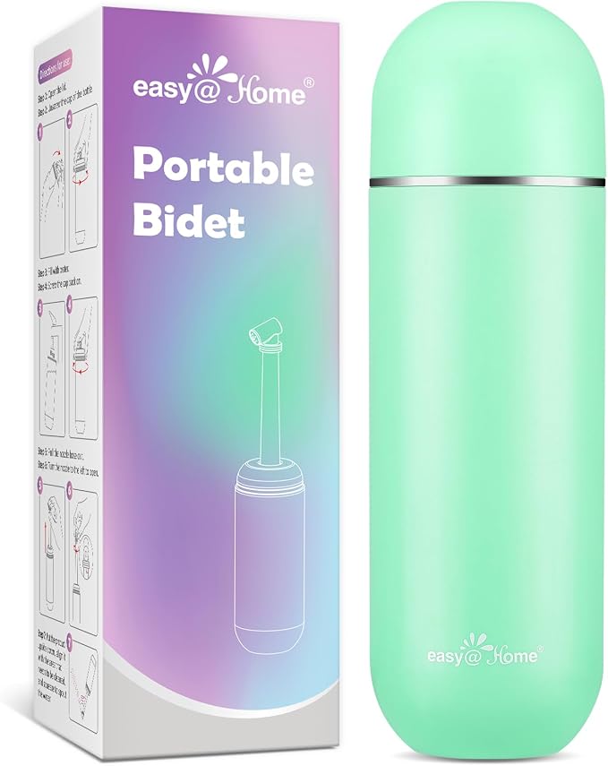Easy@Home Portable Bidet for Travel: Peri Bottle for Postpartum Care