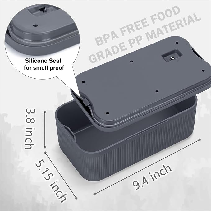 SANIDIKA Lockable Storage Box, Medicine Lock Box, Medical Lockbox, Cell Phone