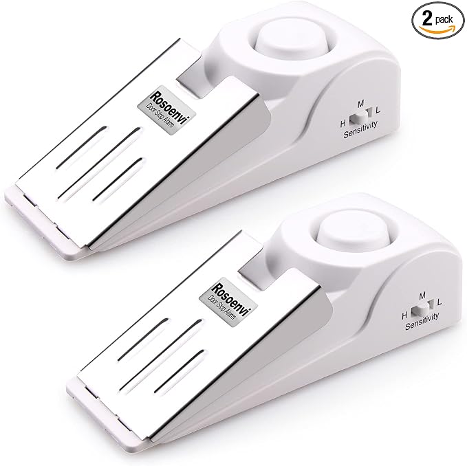 2 Pack Door Stop Alarm, Door Stopper