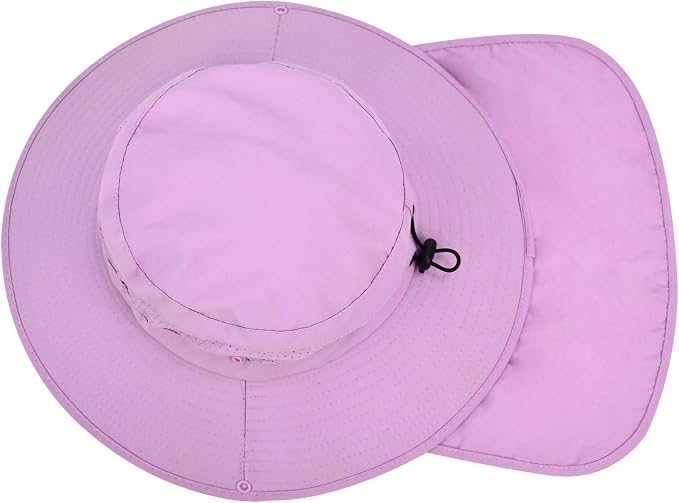 Sun Hats for Men Women, UPF50+ Protection Safari Hat, Wide Brim Fishing Hat