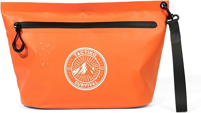 Tactiko Heavy-Duty Splash Water Resistant Zipper Pouches - 3L Hold-All