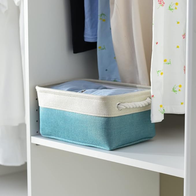 TheWarmHome Fabric Storage Bin