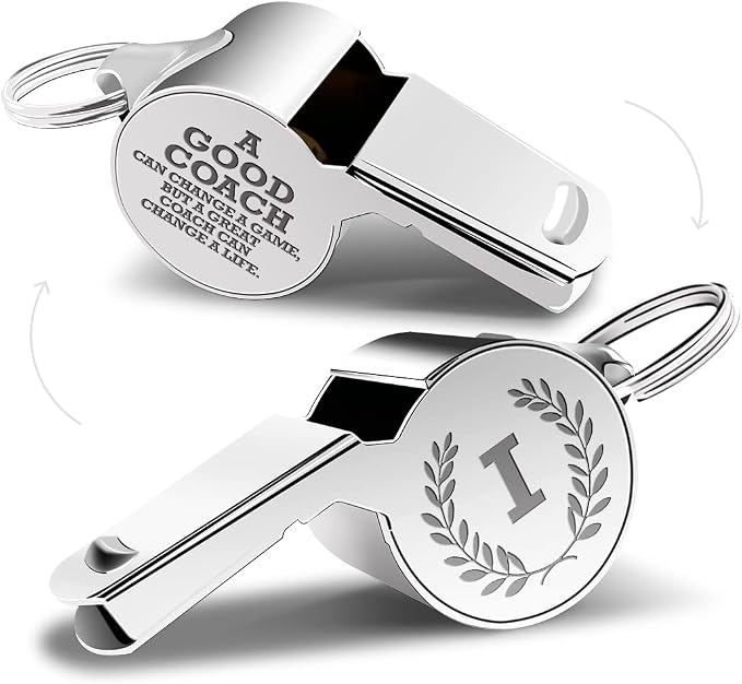 Letters Coach Gifts, Whistle for Coaches, Whistle Emergency, Thank You Coach