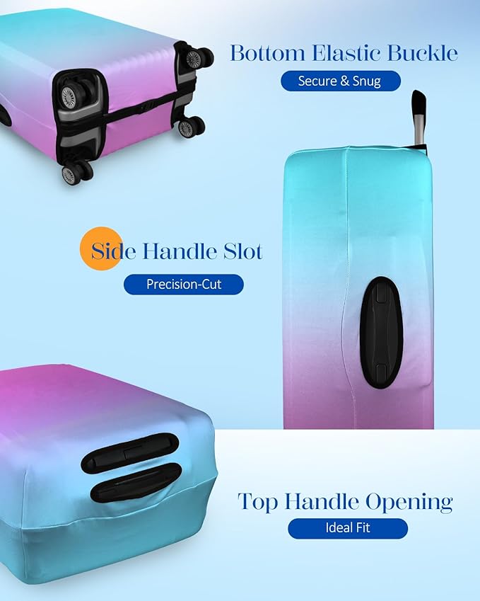 Slohif Luggage Cover for Suitcase Tsa Approved Protector