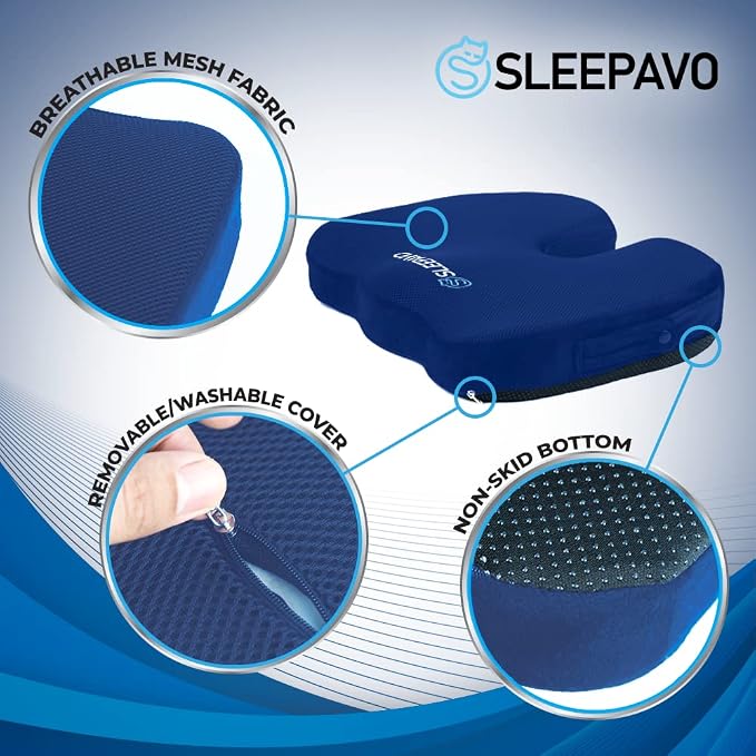 Sleepavo Office Chair Cushion