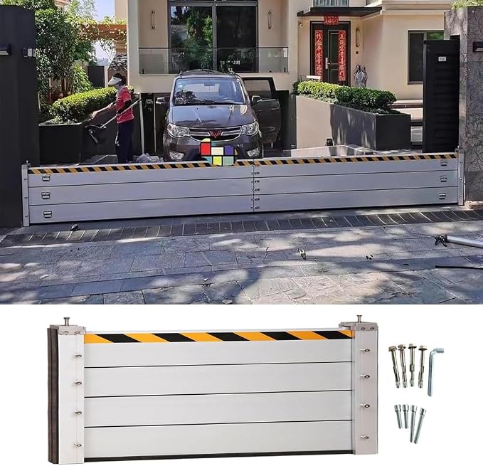 Reusable Flood Barrier, 3/4/5/6/7/8/9/10/11/12/13ft Long Heavy Duty Aluminum