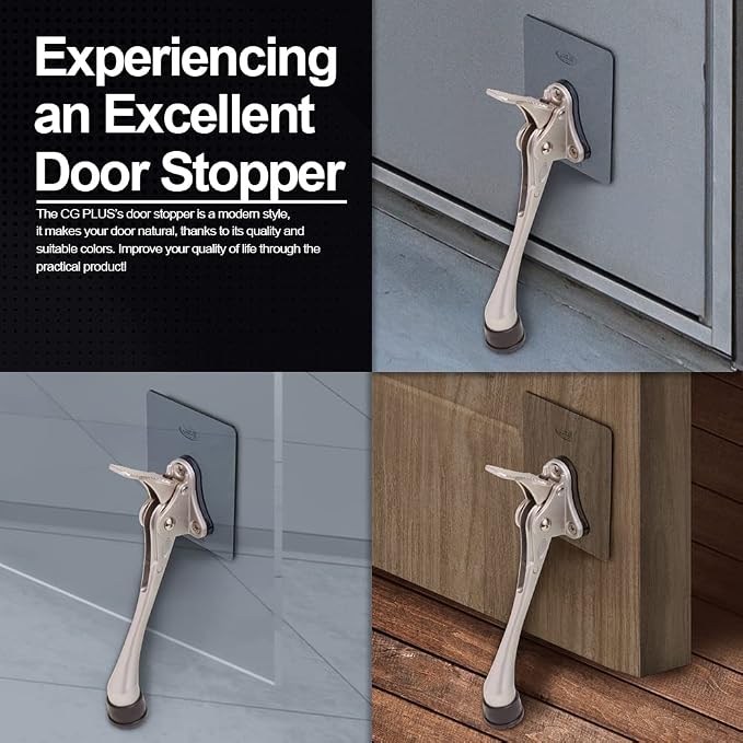 One-Touch Doorstop Adhesive Bracket