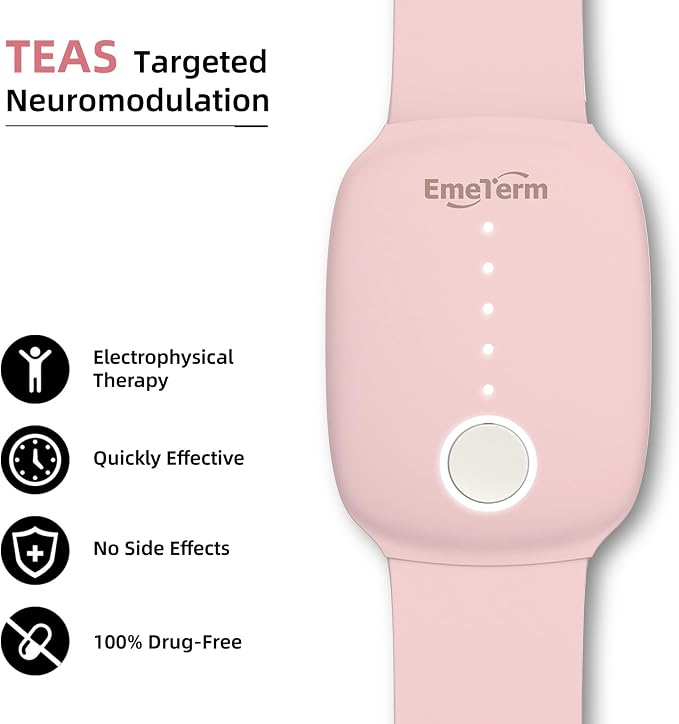 EmeTerm Fashion FDA-Cleared Relieve Nausea Electrode Stimulator Morning