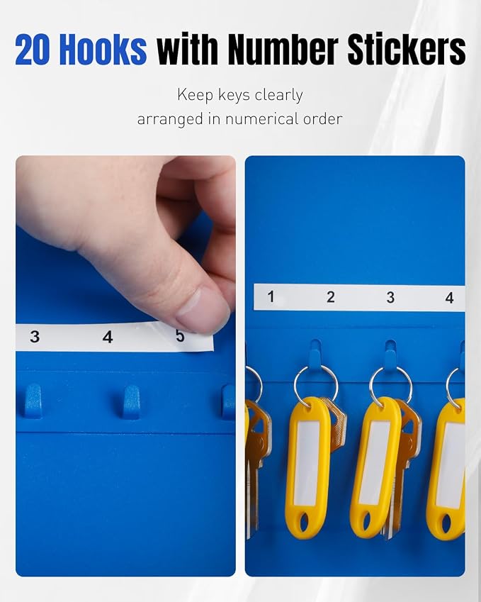 Uniclife 20 Keys Key Lock Box