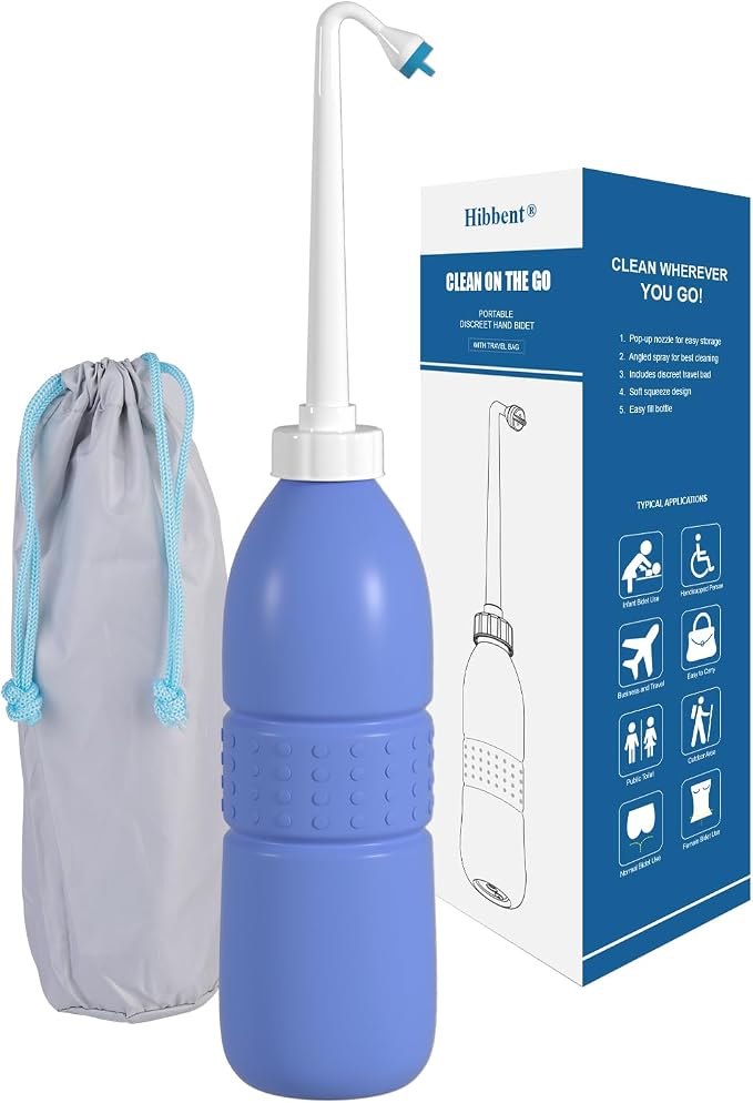 Hibbent Portable Bidet Sprayer and Travel Bidet