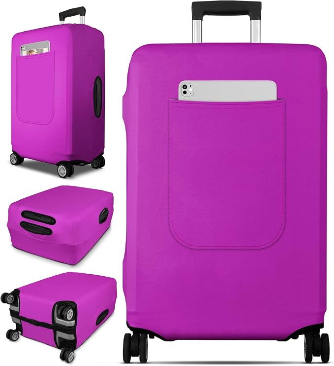 Slohif Luggage Cover for Suitcase Tsa Approved Protector