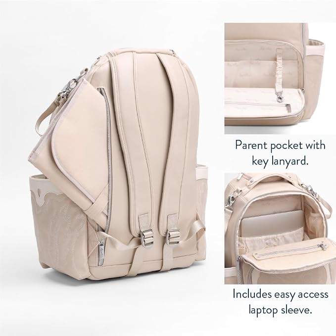 Itzy Ritzy Diaper Bag Backpack – Large Capacity Boss Plus Baby Backpack Diaper