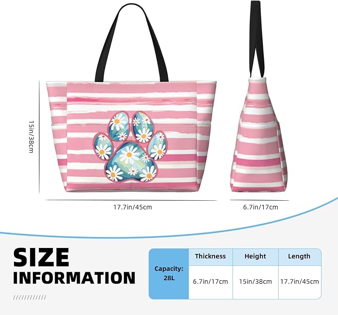 Beach Bag for Women Beach Tote Bag Waterproof Sandproof Large Bags