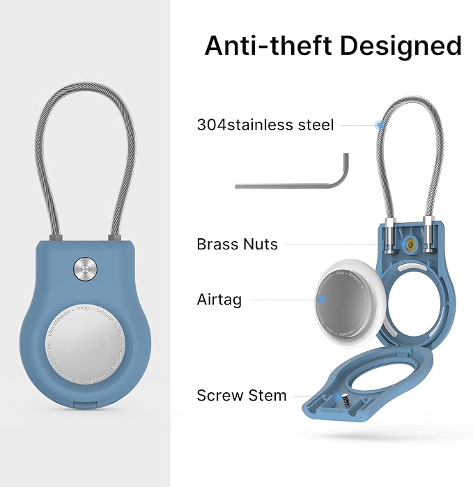 Air tag Holder, Air tag Keychain