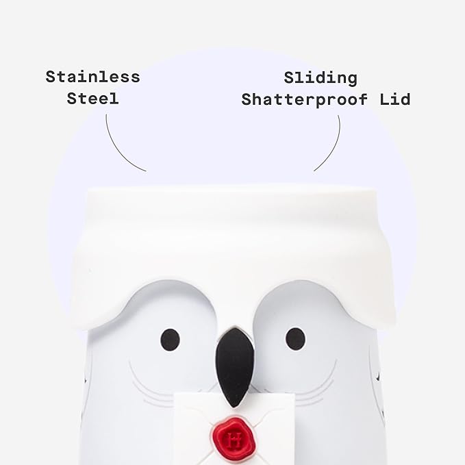 Corkcicle Stemless Insulated Wine Glass Tumbler - Beverages Cold 6 & Hot 3 Hours - Stainless Steel - Easy-Grip - Summer Drinkware Gift - Keeps Drinks Ice - 12 oz - Hedwig