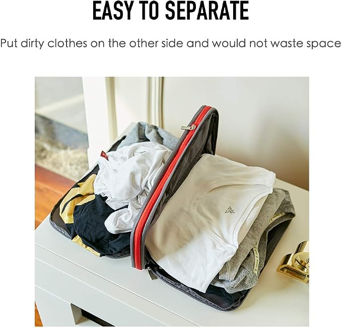 Bee Nesting Waterproof Compression Packing Cubes, Travel Packing organizers