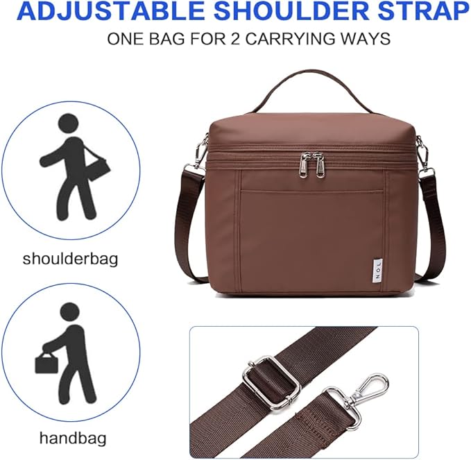 NOL Natural Organic Lifestyle Insulated Lunch Bags