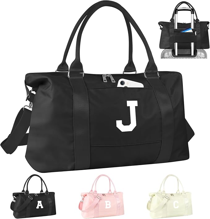 Initial Travel Duffel Bag Sports Gym Bag