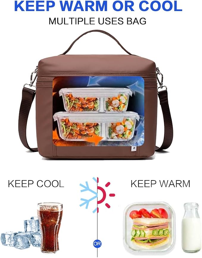 NOL Natural Organic Lifestyle Insulated Lunch Bags